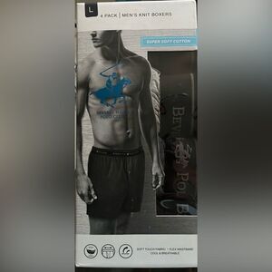 Men’s Knit Boxers 4 pack Beverly Hills Polo Club